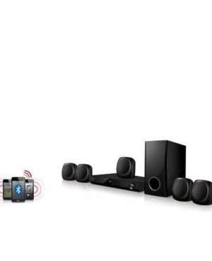 LG LHD427 Ultra Bass Bluetooth Multi Region Free 5.1-Channel DVD Home Theater Speaker System Black